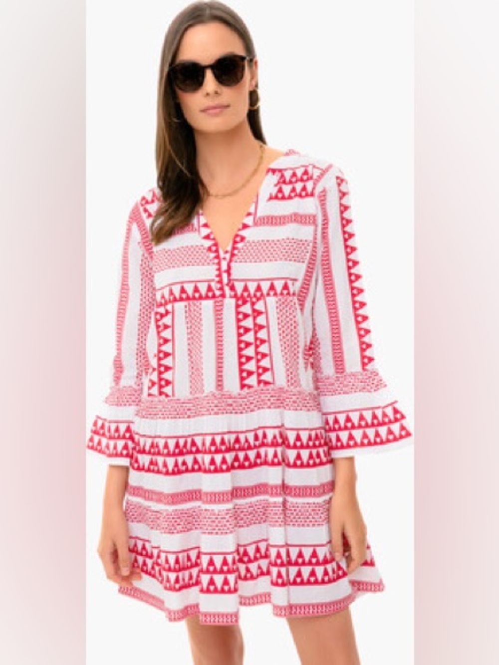 Tuckernuck Red Salma Dress POMANDER PLACE